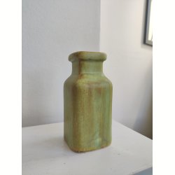 Glaseret vase, ukendt keramiker 1940-1950