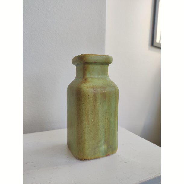Glaseret vase, ukendt keramiker 1940-1950