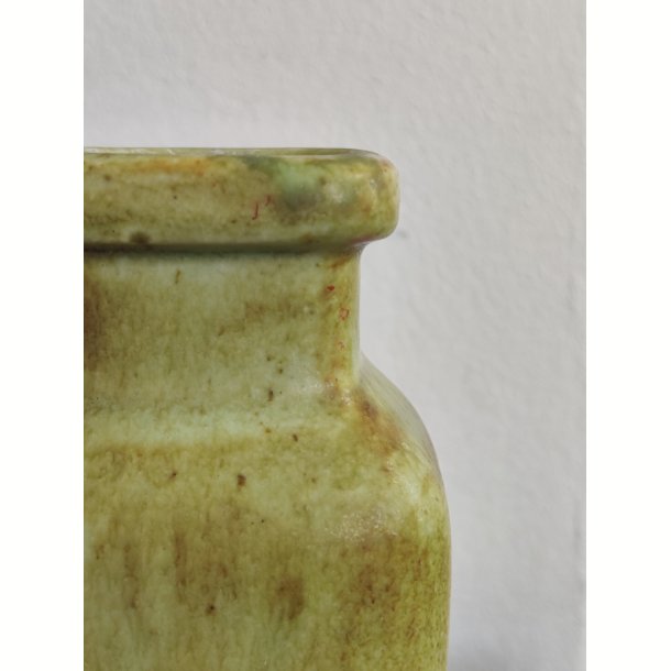 Glaseret vase, ukendt keramiker 1940-1950