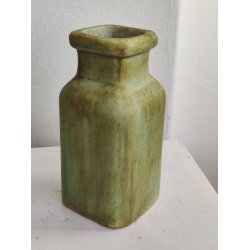 Glaseret vase, ukendt keramiker 1940-1950