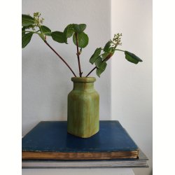 Glaseret vase, ukendt keramiker 1940-1950
