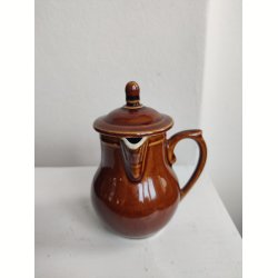 Fransk bistro tekande s�t, brun lustre Apilco