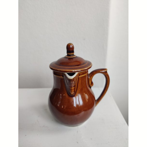 Fransk bistro tekande s�t, brun lustre Apilco