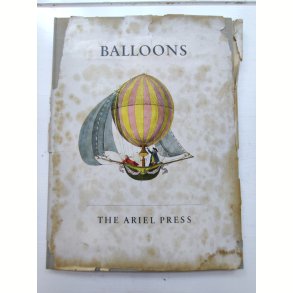 Balloons. Samling tryk af luftballoner. The Ariel Press 1956