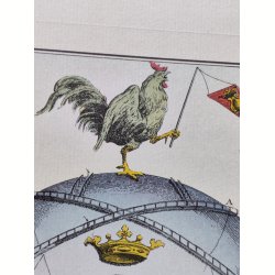 Balloons. Samling tryk af luftballoner. The Ariel Press 1956