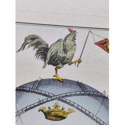 Balloons. Samling tryk af luftballoner. The Ariel Press 1956