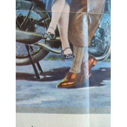 James motorcykler vintage reklame 