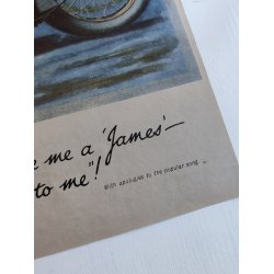 James motorcykler vintage reklame 