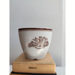 Gammel kaffekop fra La Glace, 1950-1970