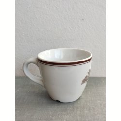 Gammel kaffekop fra La Glace, 1950-1970