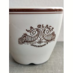 Gammel kaffekop fra La Glace, 1950-1970