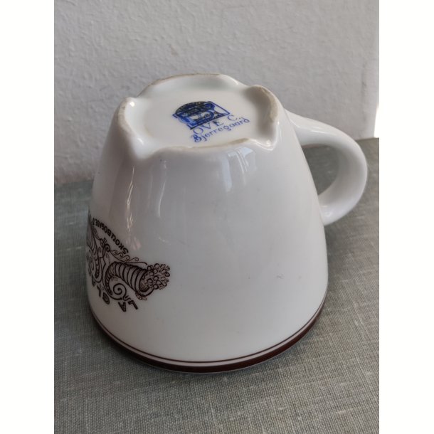 Gammel kaffekop fra La Glace, 1950-1970