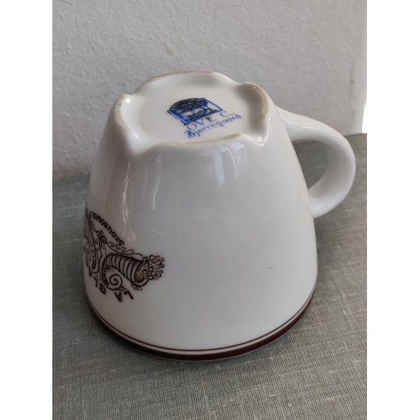 Gammel kaffekop fra La Glace, 1950-1970