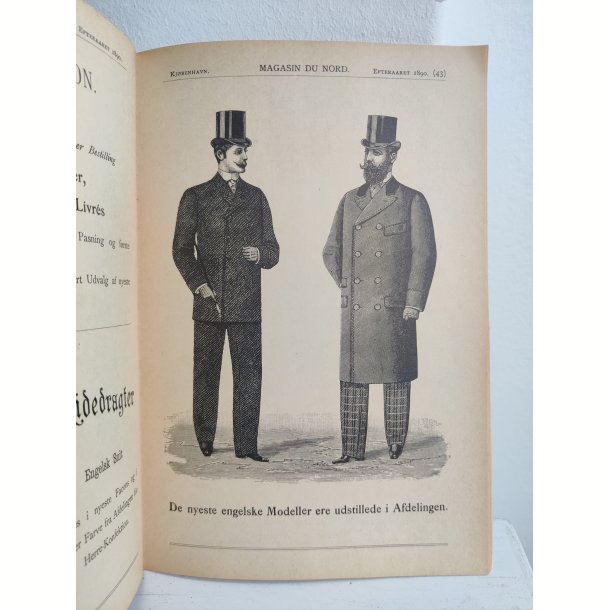 Magasin Du Nord Katalog for s�sonen 1890-91, genoptryk 1973