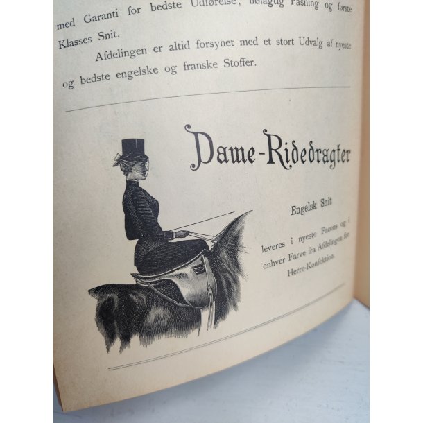 Magasin Du Nord Katalog for s�sonen 1890-91, genoptryk 1973