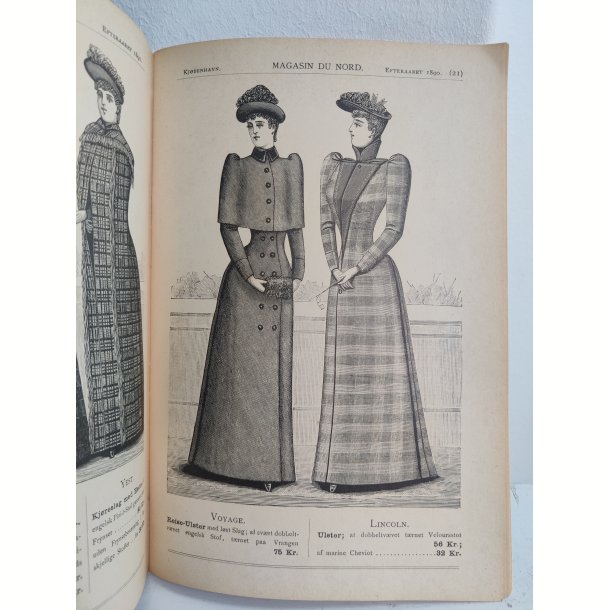 Magasin Du Nord Katalog for s�sonen 1890-91, genoptryk 1973