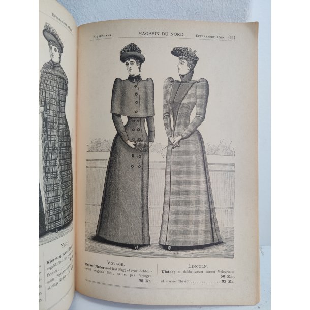 Magasin Du Nord Katalog for s�sonen 1890-91, genoptryk 1973