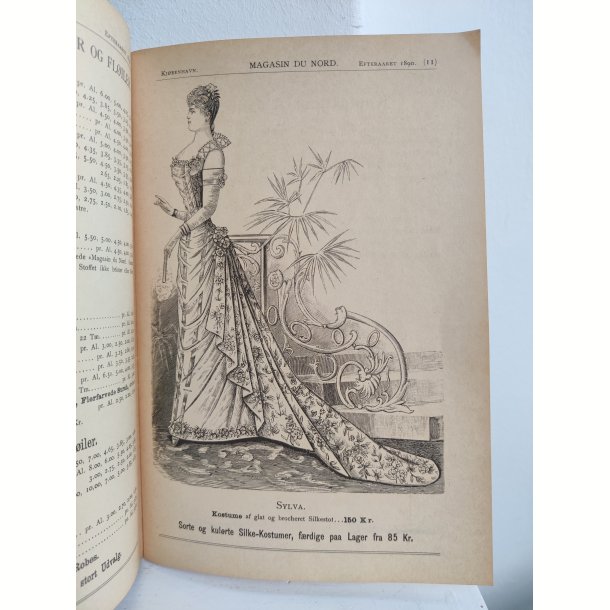 Magasin Du Nord Katalog for s�sonen 1890-91, genoptryk 1973