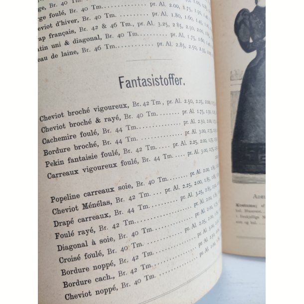 Magasin Du Nord Katalog for s�sonen 1890-91, genoptryk 1973