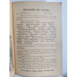 Magasin Du Nord Katalog for s�sonen 1890-91, genoptryk 1973