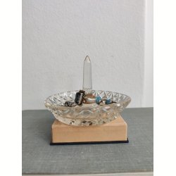 Ringholder af glas