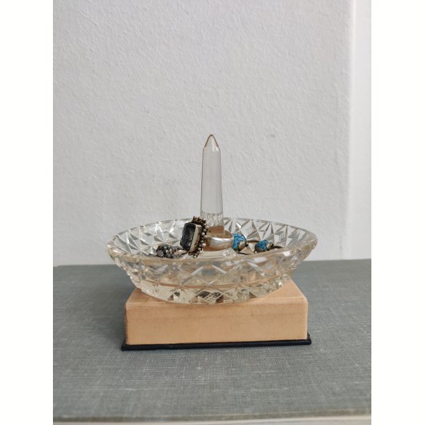 Ringholder af glas