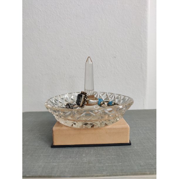 Ringholder af glas