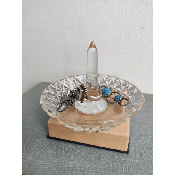 Ringholder af glas