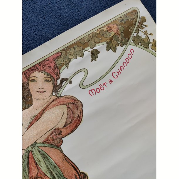 Alphonse Mucha - M�et &amp; Chandon vintage reklame 