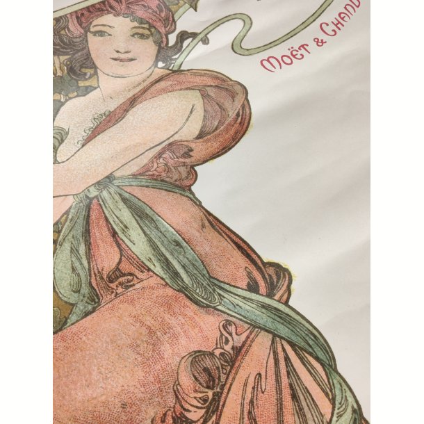 Alphonse Mucha - M�et &amp; Chandon vintage reklame 