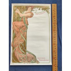 Alphonse Mucha - M�et &amp; Chandon vintage reklame 