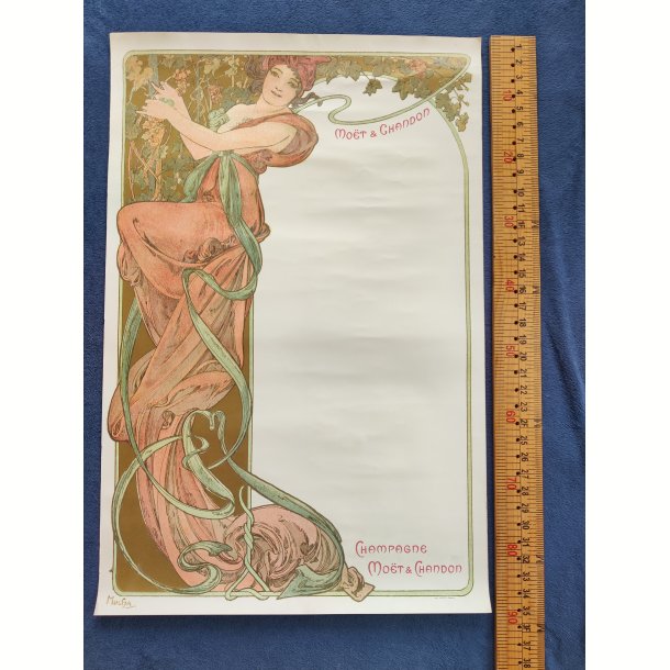 Alphonse Mucha - M�et &amp; Chandon vintage reklame 