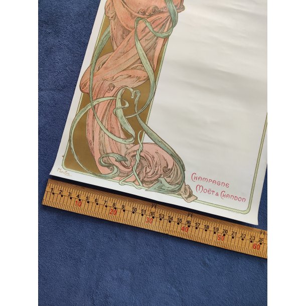 Alphonse Mucha - M�et &amp; Chandon vintage reklame 