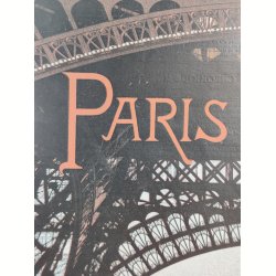 Fransk magasin fra Verdensudstillingen 1889, Paris Illustr� med Eiffelt�rnet