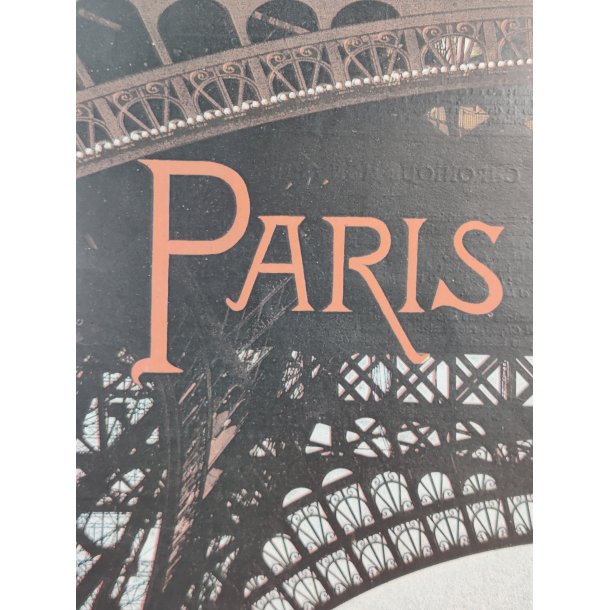 Fransk magasin fra Verdensudstillingen 1889, Paris Illustr� med Eiffelt�rnet