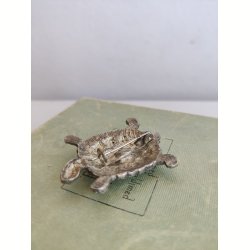 Vintage broche med skildpadde
