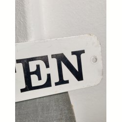 Emaljeskilt Uldtotten