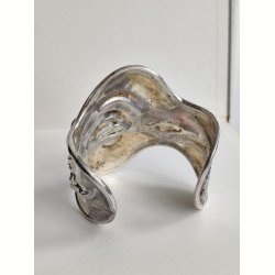 Jacob Hull unika fors�lvet armring