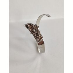 �ben armring i s�lv med blade