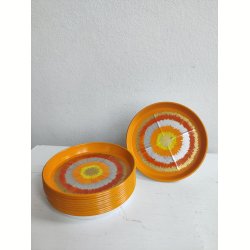 10 vintage coasters 1970'erne. Ira / Anita Wangel