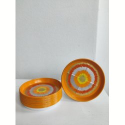 10 vintage coasters 1970'erne. Ira / Anita Wangel