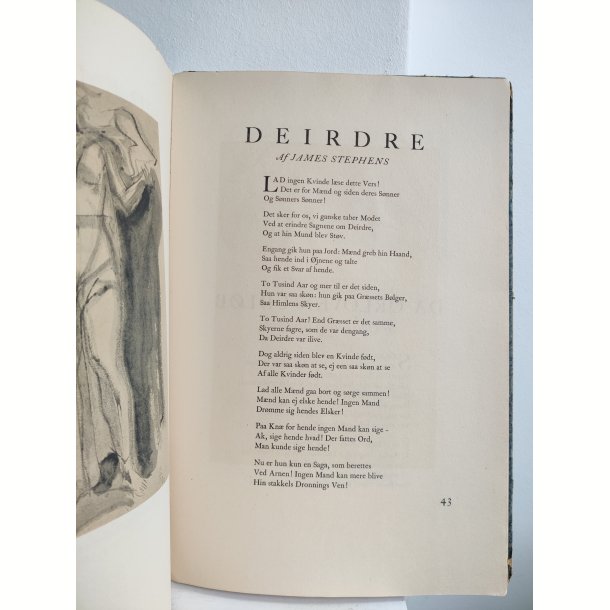 Erato - digte om k�rlighed 1942. Signeret og nummereret. Kai Friis M�ller, Utzon-Frank 