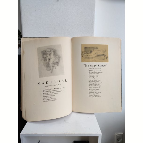 Erato - digte om k�rlighed 1942. Signeret og nummereret. Kai Friis M�ller, Utzon-Frank 