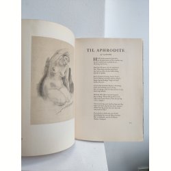 Erato - digte om k�rlighed 1942. Signeret og nummereret. Kai Friis M�ller, Utzon-Frank 