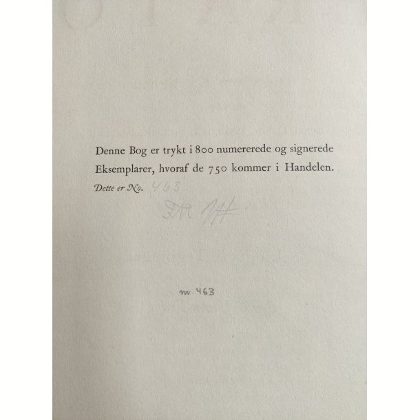 Erato - digte om k�rlighed 1942. Signeret og nummereret. Kai Friis M�ller, Utzon-Frank 