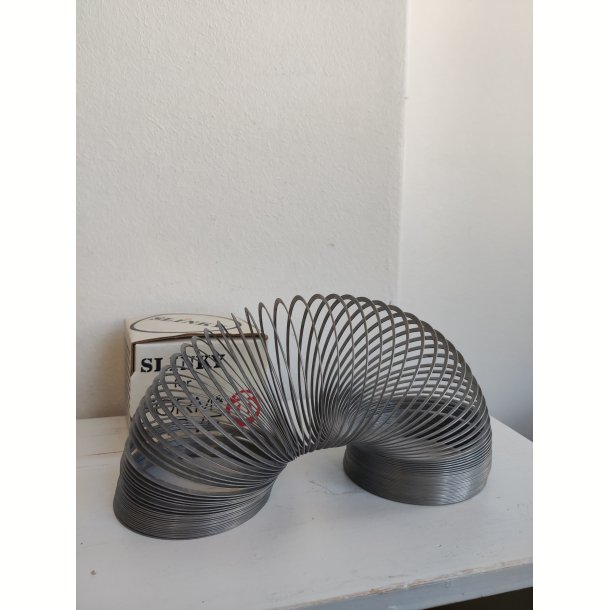 Original Slinky i �ske, 1970-1980erne