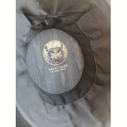 Chapeau claque - sammenklappelig h�j hat 57 cm
