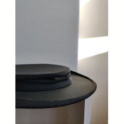 Chapeau claque - sammenklappelig h�j hat 57 cm