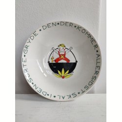 Den sorte gryde. Stavangerflint b�rnetallerken