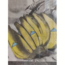 Kirkebye bananer gammel reklame